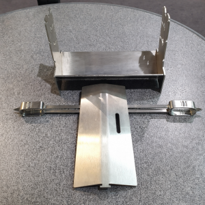 Tischgrill mini, 2 Spieße