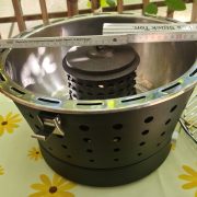 Grillplatte 25 cm grau 750